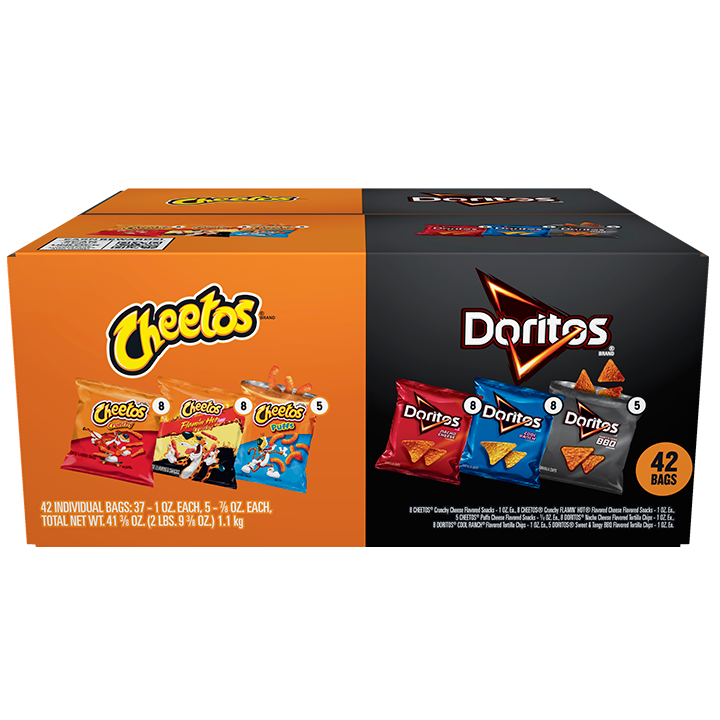 42CT CHEETOS® & DORITOS® MIX | Variety Packs